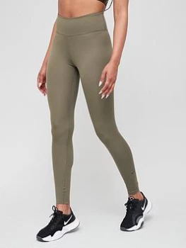 Image of Nike The One Mr Legging - Olive Size S, Women