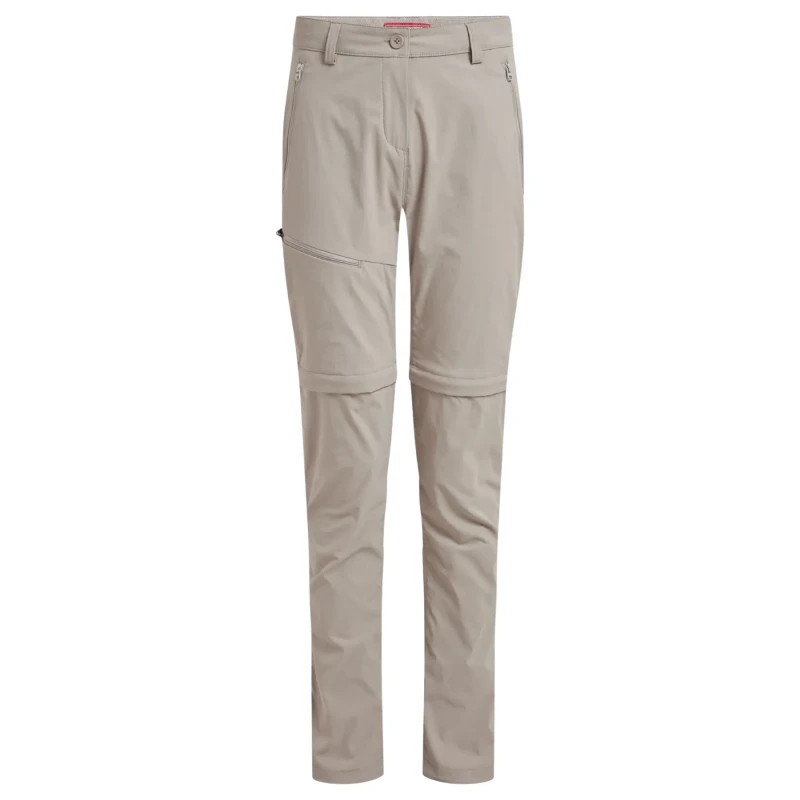 Image of Womens Trousers Craghoppers NosiLife Pro Convertible III Beige Female 37