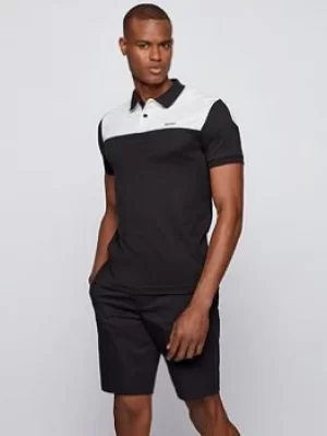Image of Hugo Boss Golf Paule 1 Polo Shirt Black Size M Men
