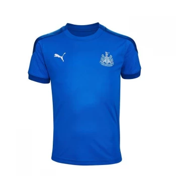Image of Puma Newcastle United Training Top 2020 2021 Junior - Electric Blue