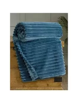 Image of Deyongs Radley Jumbo Rib Fleece Throw