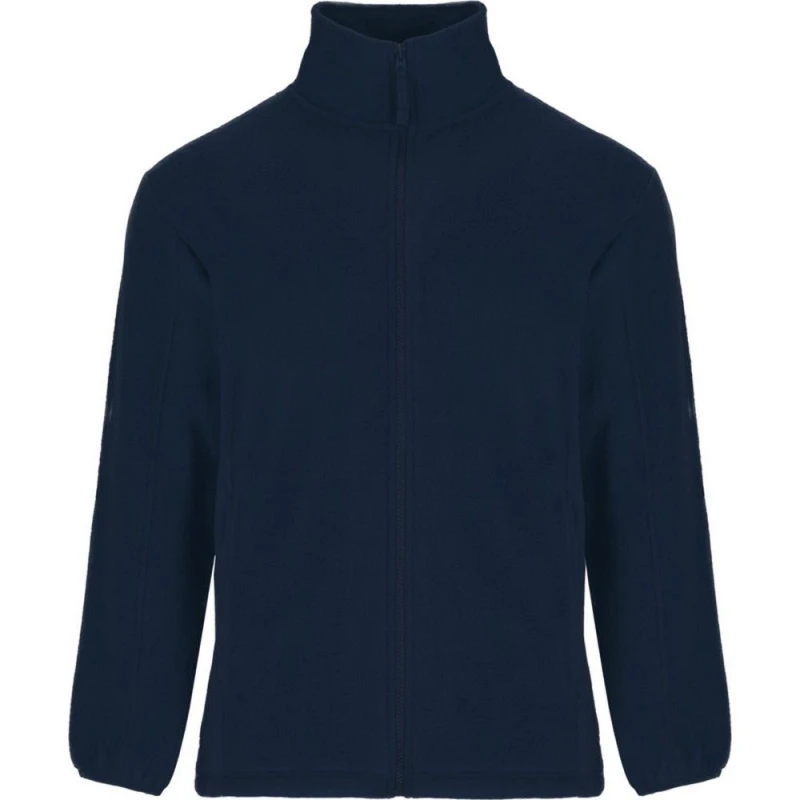 Image of ROLY ROLY Men Artic Full Zip Fleece Jacket in Navy Size: Small Navy S Male 5063470577019