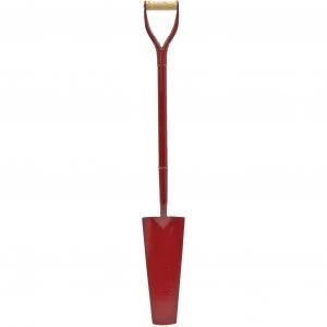 Image of Faithfull All Steel Shovel Draining MYD Handle