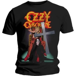 Image of Ozzy Osbourne - Speak of the Devil Vintage Unisex Small T-Shirt - Black