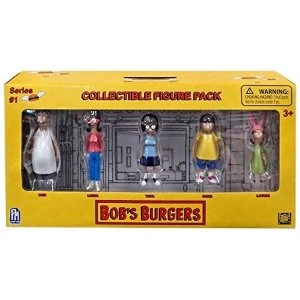 Image of Bobs Burgers Series 1 Collectible Figure Pack 5 Figures