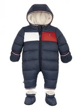 Image of Tommy Hilfiger Baby Boys Flag Snowsuit