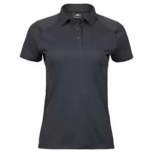 Image of Tee Jays Womens/Ladies Luxury Sport Polo Shirt (2XL) (Dark Grey)