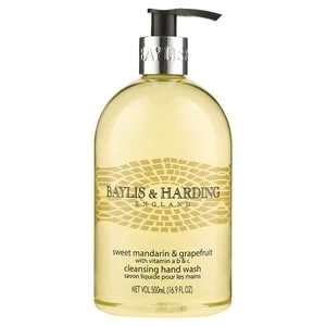 Image of Baylis and Harding Sweet Mandarin and Grapefruit Handwash 500ml