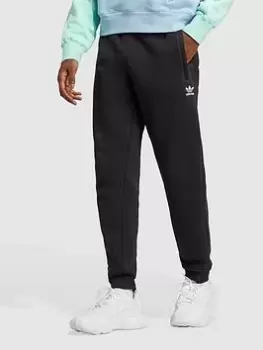 Image of adidas Originals Trefoil Essentials Pants - Black, Size S, Men