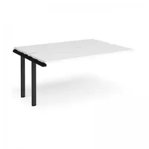 Image of Adapt add on unit single 1600mm x 1200mm - Black frame and white top