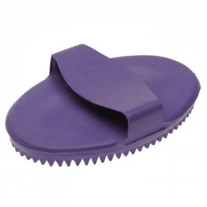 Image of Roma Rubber Curry Comb - Purple
