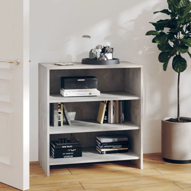 Image of VIDAXL Vidaxl - Sideboard Concrete Grey 70x40.5x75cm Engineered Wood 8720286835272