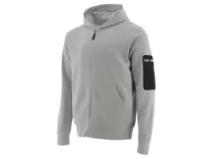 Image of Caterpillar 35176-65699-07 Loopback Full Zip Hoodie Grey XXL