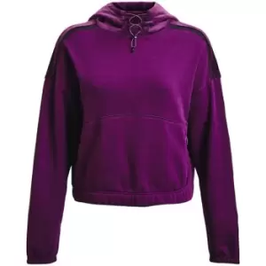 Image of Under Armour Armour Fleece Hoodie Womens - Purple
