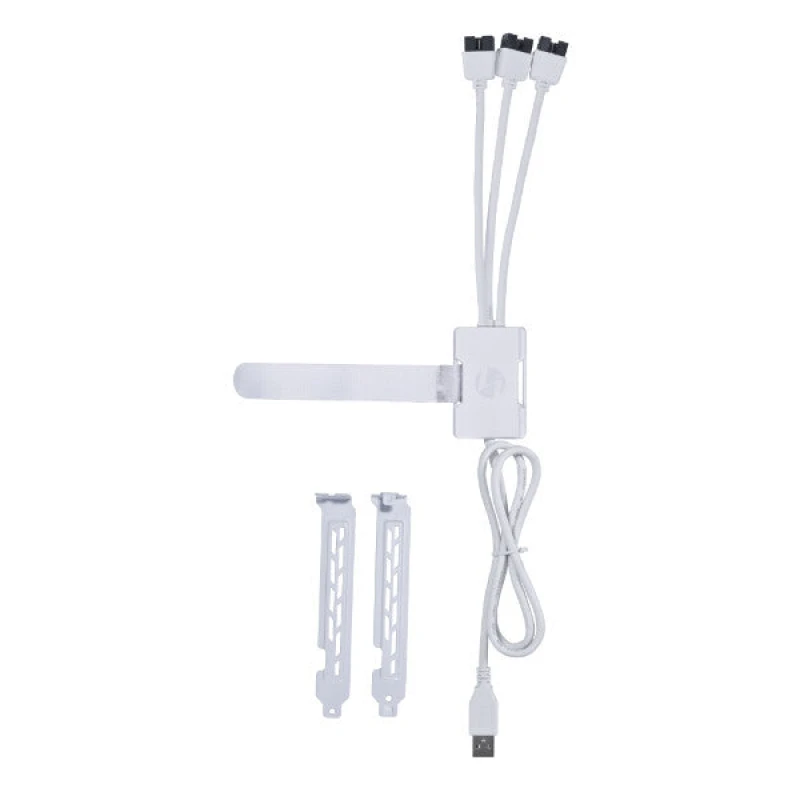 Image of Lian Li Lian Li USB 2.0 1-to-3 Hub (Type A Male Port) PW-U2TPAW