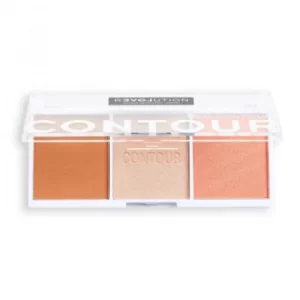 Image of Relove by Revolution Colour Play Contour Trio Palette Sugar