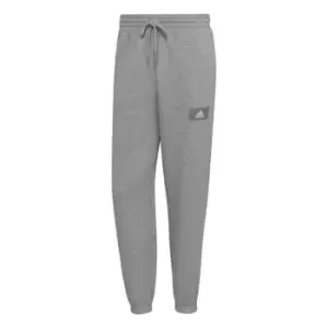 Image of adidas Essentials FeelVivid Cotton fleece Straight Leg Jo - Grey
