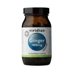 Image of Viridian Organic Ginger Root 400mg 90 Capsules