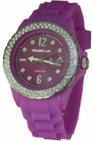 Image of Ladies Lifemax Solar Flare Solar Powered Watch 1362LP