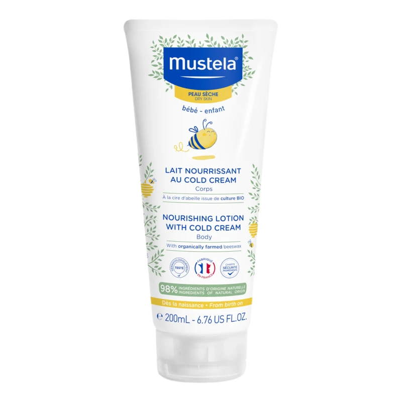 Image of Mustela Nourishing Lotion With Cold Cream 200ml