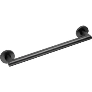 Image of Metlex Matt Grab Bar 300mm in Black Stainless Steel