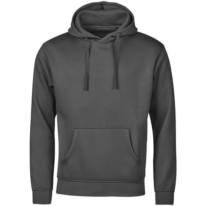 Image of TEE JAYS Mens Urban Hoodie in Dark Grey Size: XS Dark Grey Male XS