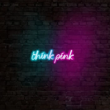 Image of Think Pink - Blue Blue Wall Lamp
