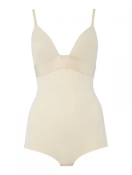 Image of Maidenform Endlessly smooth plunge bodybriefer Nude