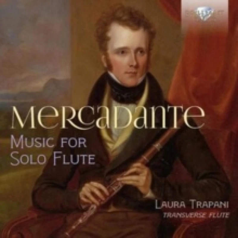 Image of Mercadante: Music for Solo Flute CD / Album (Jewel Case)