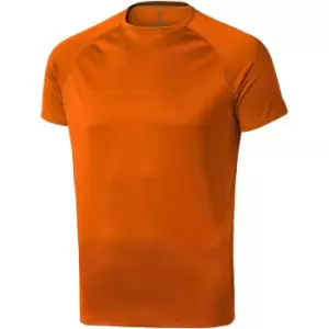 Image of Elevate Mens Niagara Short Sleeve T-Shirt (XS) (Orange)
