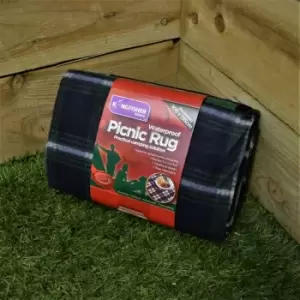 Image of 135cm x 105cm Waterproof Folding Picnic Rug Blanket with Carry Handle