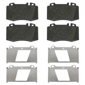 Image of Brake Pad set 16481 by Febi Bilstein Front Axle