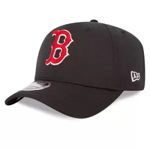 Image of New Era Mlb 9Fifty Boston Red Sox Stretch Snap, Black, Male, Headwear, 11871285