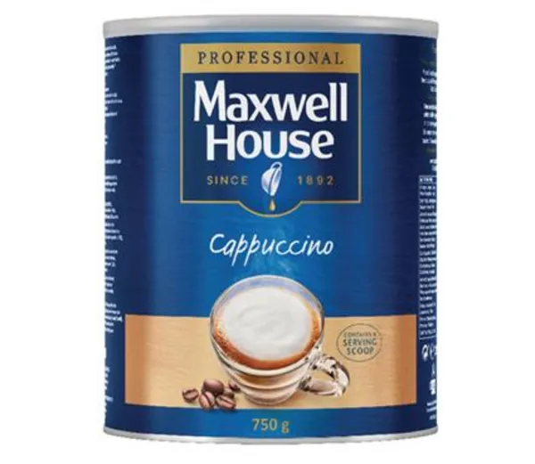 Image of Maxwell House Cappuccino Powder Coffee 750g