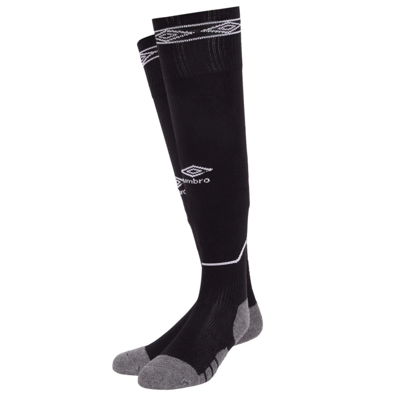 Image of Umbro Umbro Men Diamond Football Socks in Black Size: large Black L Male 5063425879748