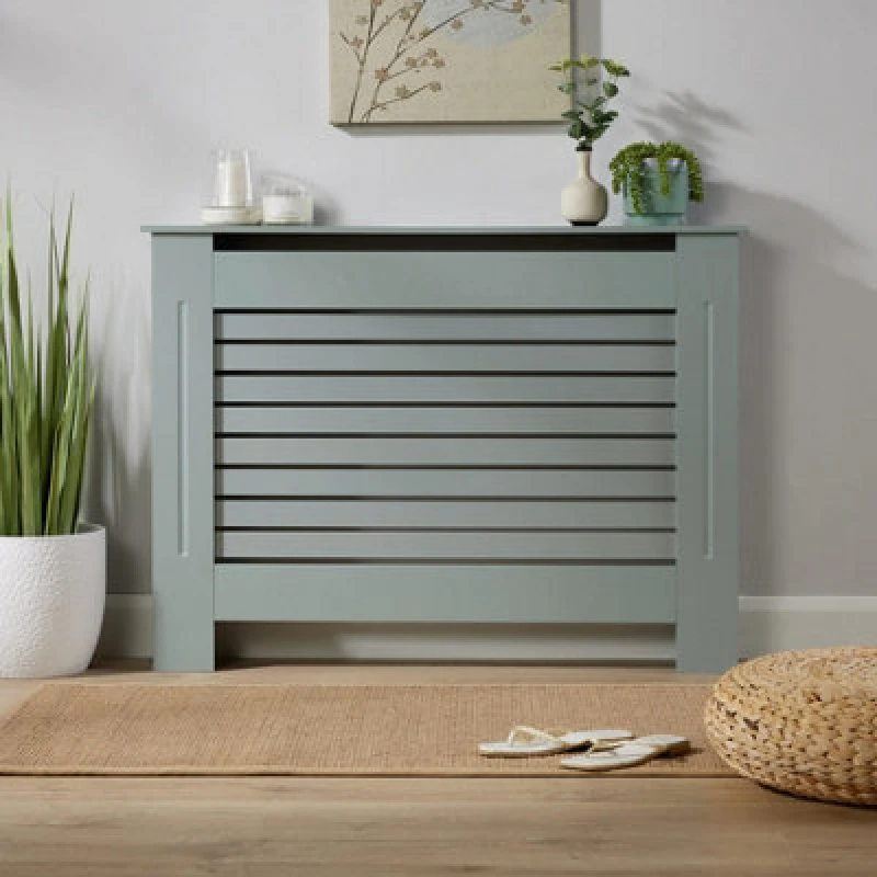 Image of Home Source York Medium Radiator Cover Unit Grey