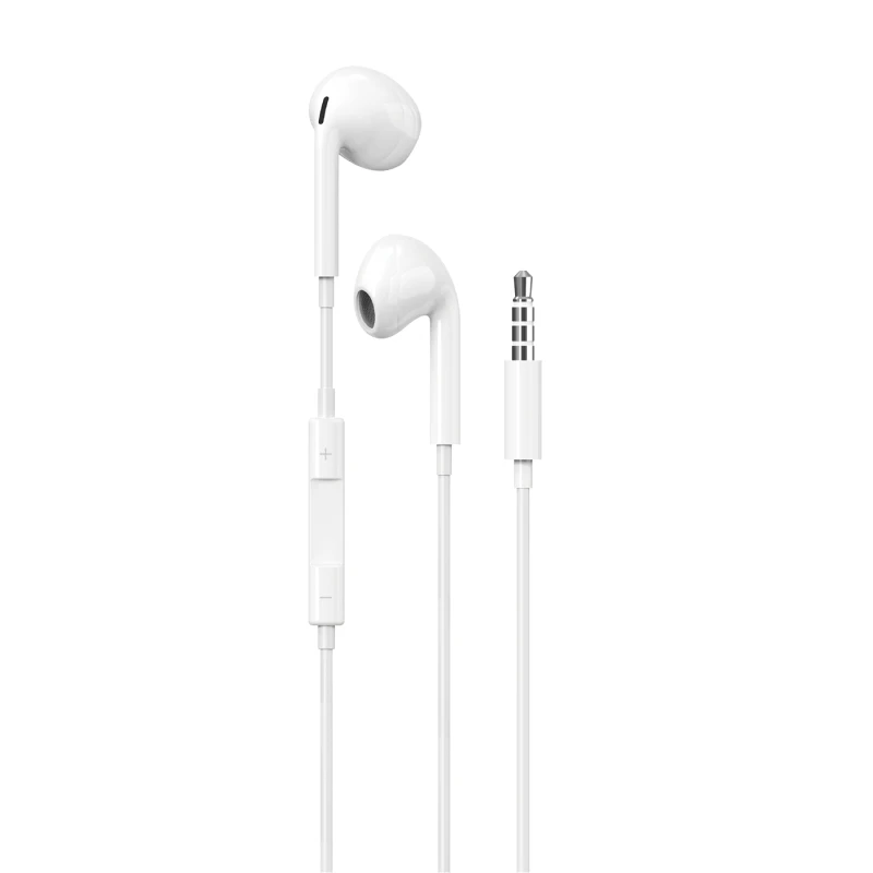 Image of Maplin Wired Earbuds 3.5mm Classic Fit Hands Free Calling Volume Butto