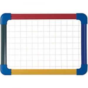 Image of Bi-Office Wall Mountable Magnetic Laptop Boards Lacquered Steel Schoolmate 21 x 29.7 cm