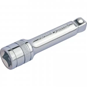 Image of Draper 3/8" Drive Polished Chrome Wobble Socket Extension Bar 3/8" 75mm