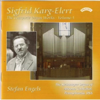 Image of Stefan Engels (Steinmayer Organ - Complete Organ Works Vol. 3 (Engels) CD