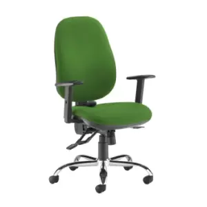 Image of Dams MTO Jota Ergo 24HR Ergonomic Asynchro Task Chair - Madura Green