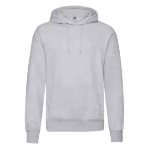 Image of Fruit Of The Loom Mens Hooded Sweatshirt / Hoodie (XL) (Heather Grey)