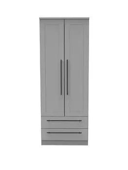 Image of Swift Hayle Ready Assembled 2 Door, 2 Drawer Wardrobe