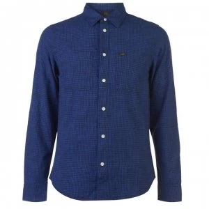 Image of Lee Jeans Lee Worker Check Shirt - Blue