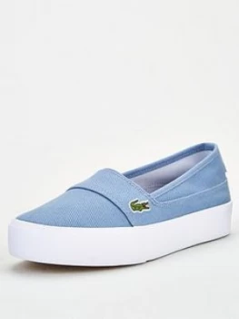 Image of Lacoste Marice Plus Grand 120 Espadrille - Blue/White