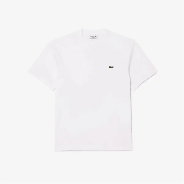 Image of Lacoste Small Logo T-Shirt - White M