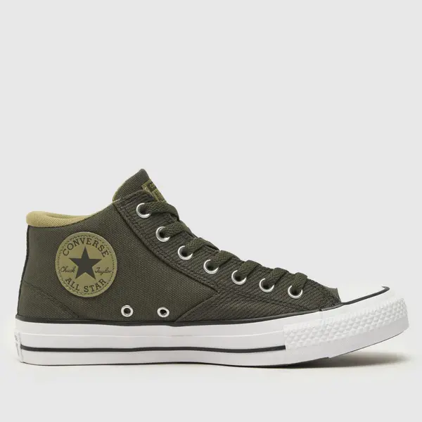 Image of Converse all star malden trainers in dark green Dark Green UK 9 (EU 42½)