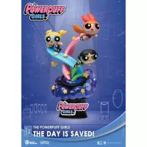 Image of The Powerpuff Girls D-Stage PVC Diorama The Day Is Saved New Version 15 cm