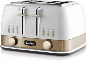 Image of Breville New York Collection VTT942 4 Slice Toaster