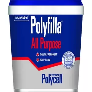Image of Polycell Trade Polyfilla Ready Mixed All Purpose Filler - 1kg